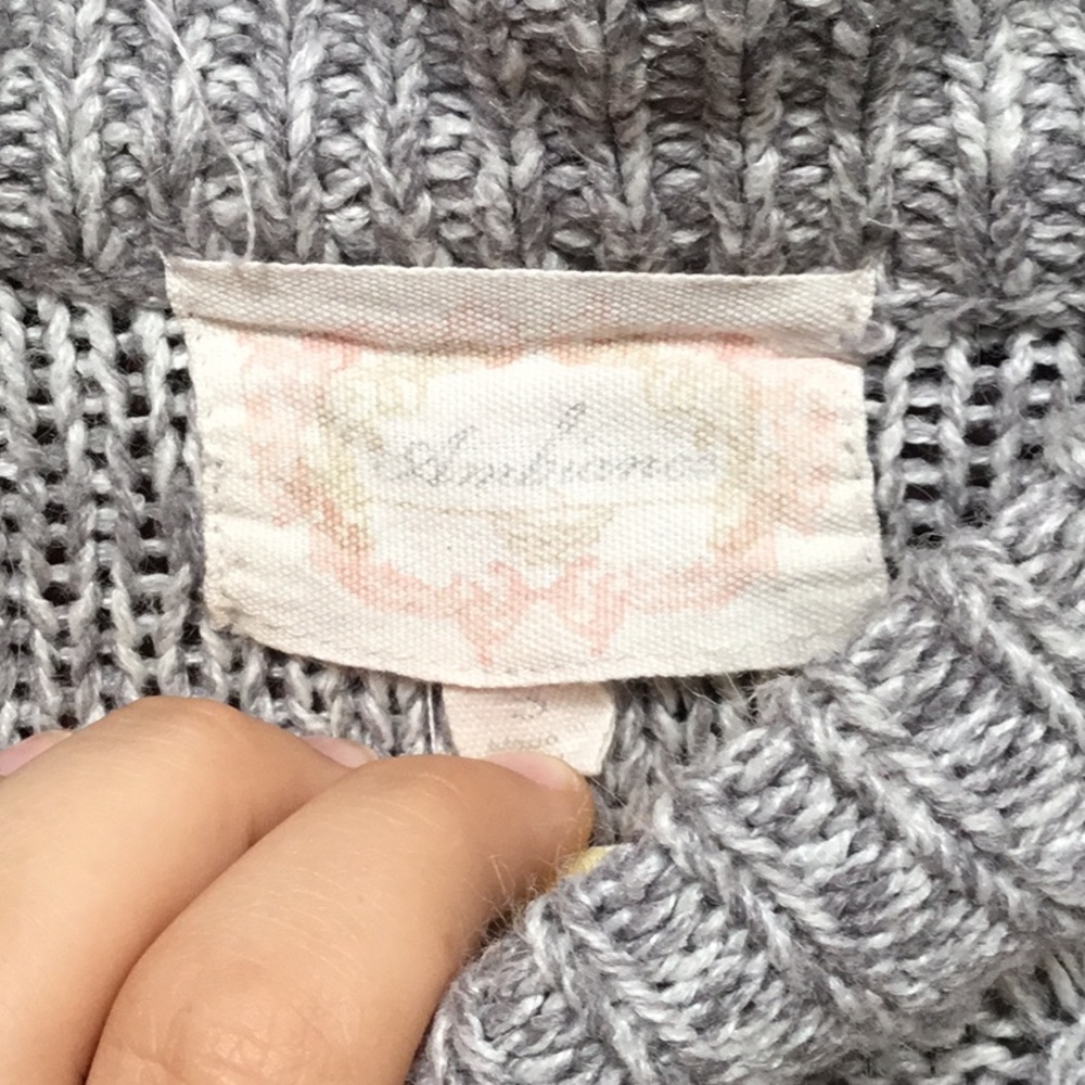 Gray Knitted Sweater - Picture 3 of 3